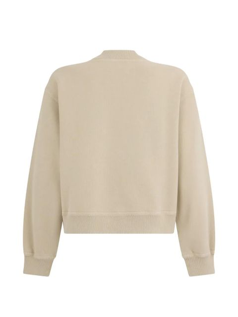 MARANT ÉTOILE embroidered-logo sweatshirt - Neutrals - zdjęcie produktu nr 2