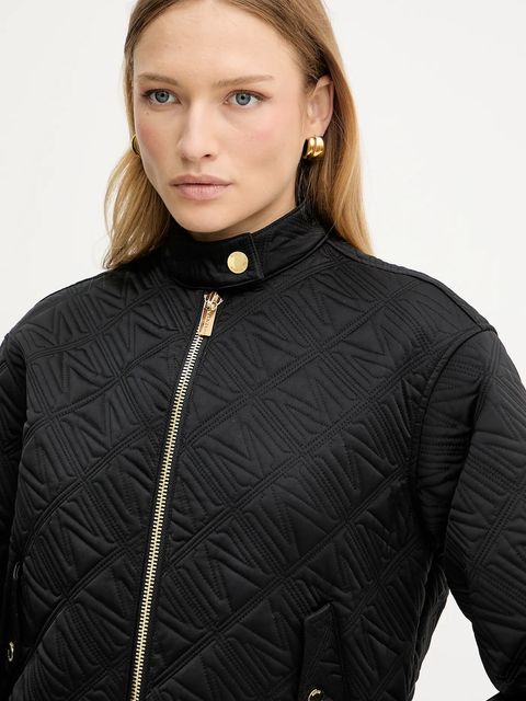 Marciano by Guess kurtka NICKI kolor czarny przejściowa 5YGL19 7353A