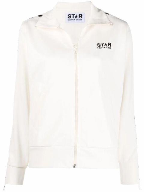 Golden Goose star-print sweat jacket - White - zdjęcie produktu nr 1