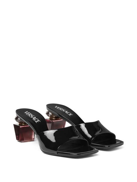 Versace 70mm Bright Crystal sandals - Black - zdjęcie produktu nr 2