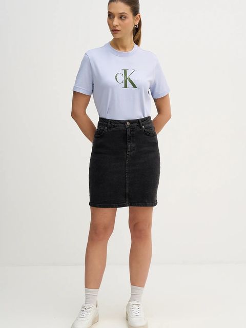 Calvin Klein Jeans t-shirt bawełniany - zdjęcie produktu nr 1