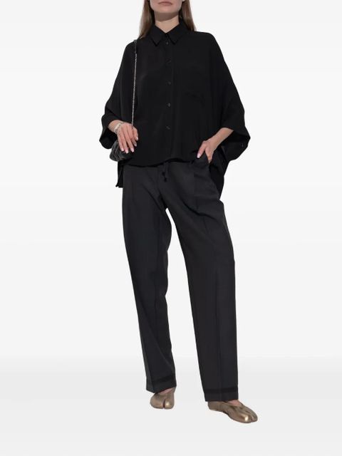 MM6 Maison Margiela button-up shirt - Black - zdjęcie produktu nr 2