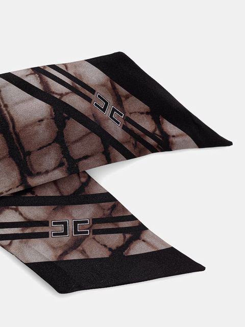 Elisabetta Franchi apaszka jedwabna - zdjęcie produktu nr 1