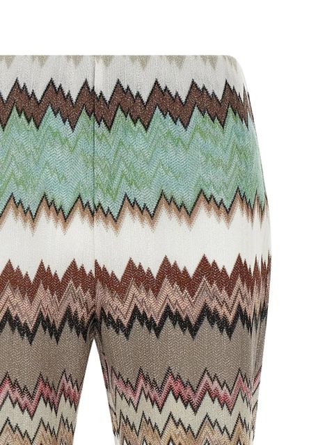 Missoni snake elastic-waistband trousers - Neutrals