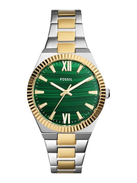 Fossil zegarek Scarlette damski kolor złoty ES5334 - zdjęcie produktu nr 1