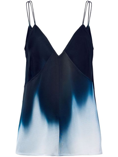 Proenza Schouler gradient effect Sabine top - Blue - zdjęcie produktu nr 1