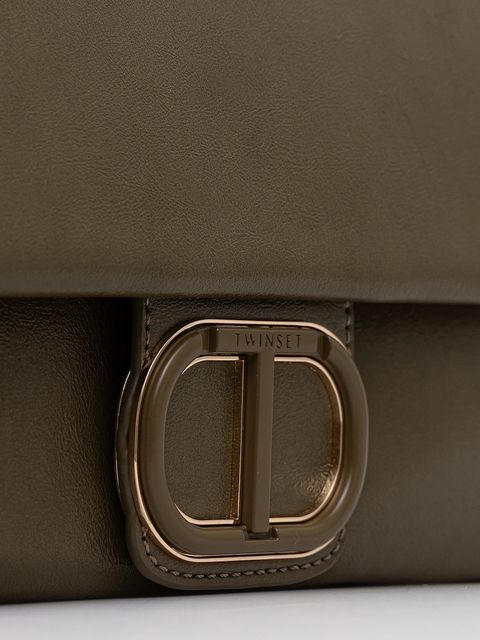 Twinset torebka kolor zielony 252TD8120