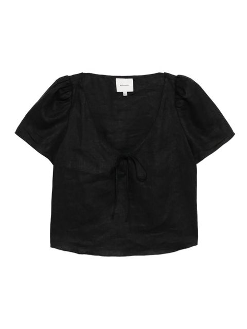 Reformation Mayla top - Black - zdjęcie produktu nr 1