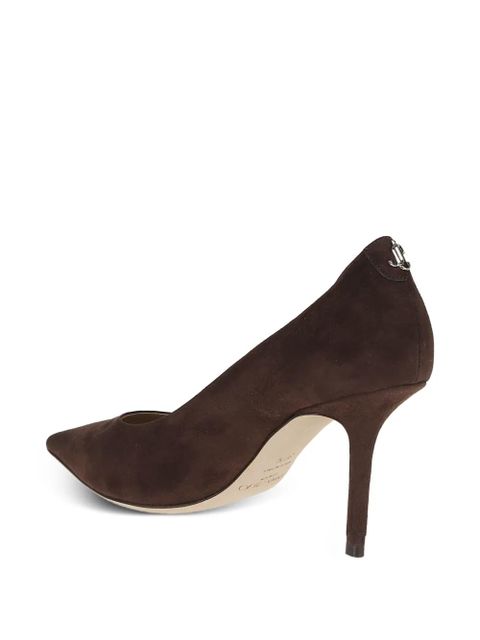 Jimmy Choo pointed fabric court shoes - Brown