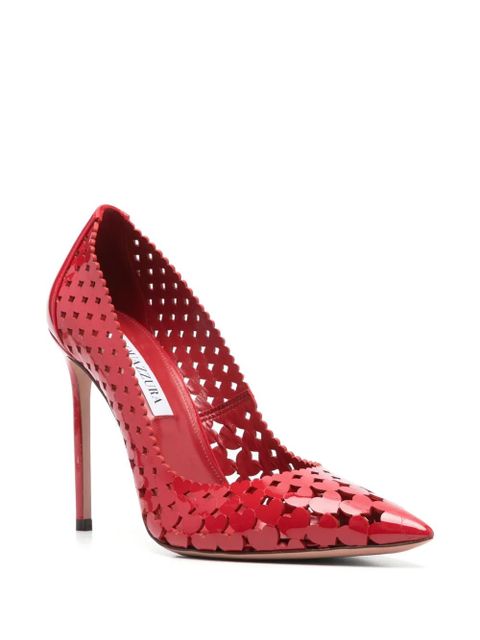Aquazzura 105mm Amourose pumps - Red - zdjęcie produktu nr 2