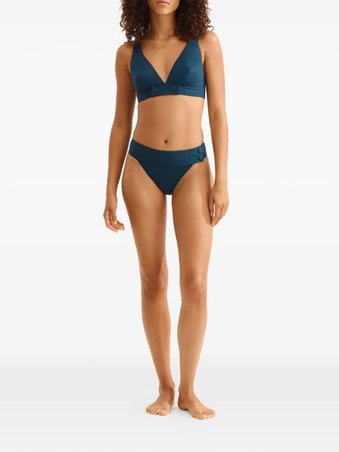 ERES button-detail bikini briefs - Blue