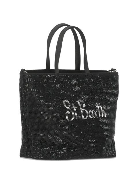 MC2 Saint Barth mini strass removable-strap tote bag - Black - zdjęcie produktu nr 2