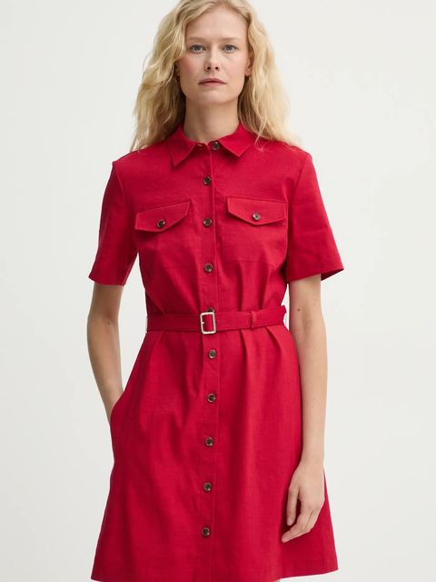 Theory sukienka lniana - zdjęcie produktu nr 1