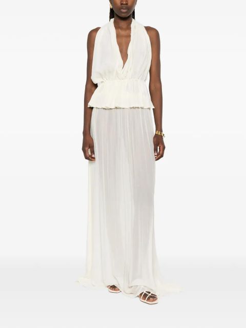 Aya Muse Palli maxi skirt - Neutrals - zdjęcie produktu nr 2