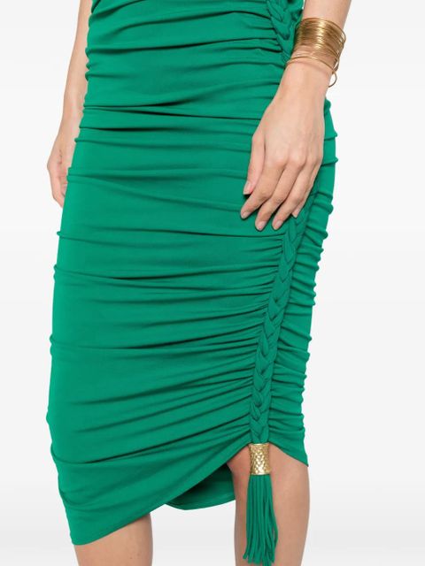 Simkhai braided-strap midi dress - Green