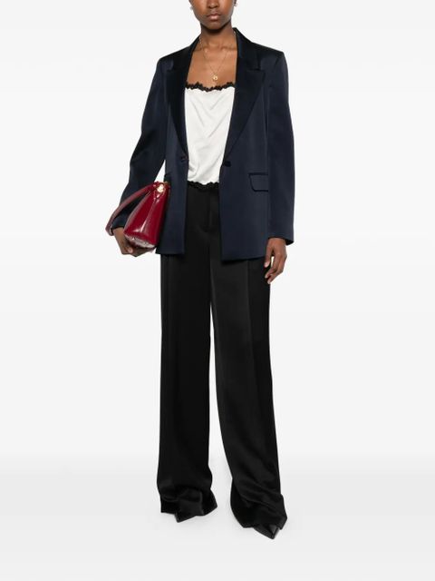 Max Mara Msealbino button single-breasted blazer - Blue - zdjęcie produktu nr 2