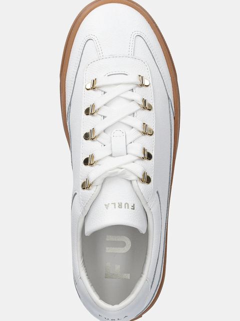 Furla sneakersy skórzane Enjoy Lace-Up Sneaker