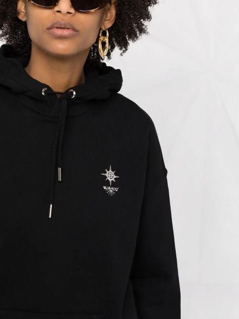 Givenchy graphic-print hoodie - Black