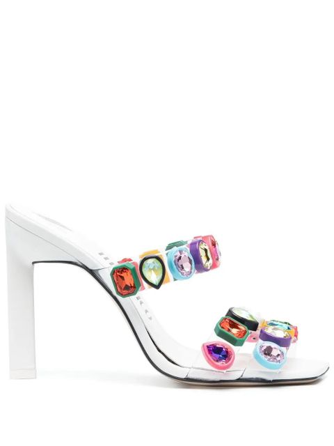 The Attico 120mm Nanci sandals - White - zdjęcie produktu nr 1