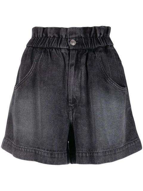 MARANT ÉTOILE Titea paperbag shorts - Grey - zdjęcie produktu nr 1