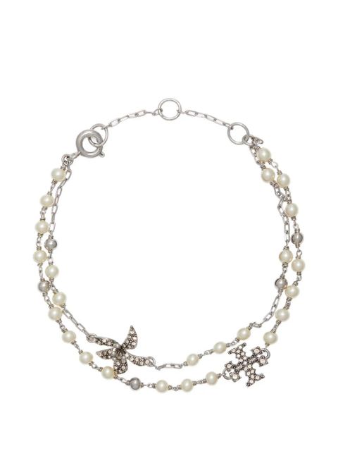 Tory Burch Moondance multi strand pearl bracelet - Silver - zdjęcie produktu nr 1