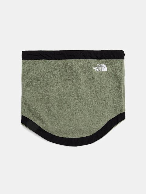 The North Face komin Denali kolor zielony gładki NF0A8884BO91 - zdjęcie produktu nr 1