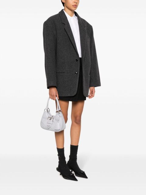 Prada Moon padded leather tote bag - Grey