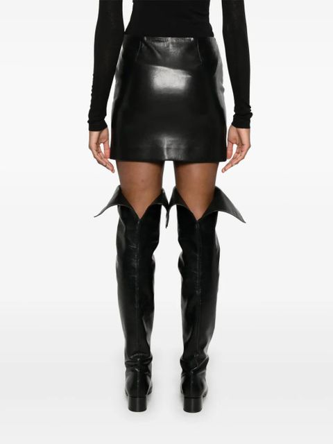 Nanushka denim mini skirt - Blue