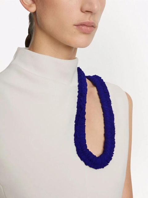 Proenza Schouler cut-out sleeveless top - White
