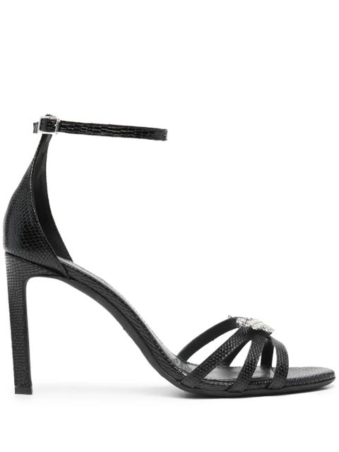 Zadig&Voltaire Amee Wing Court 90mm leather sandals - Black - zdjęcie produktu nr 1