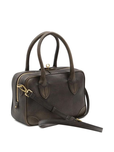 Golden Goose Vita double-handle zip-top tote bag - Brown