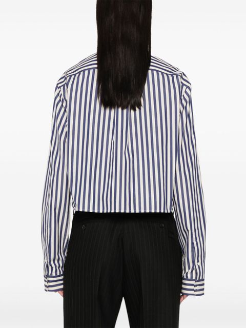 Miu Miu striped shirt - Blue