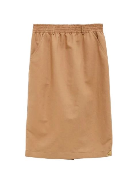 Chloé elastic-waist skirt - Neutrals - zdjęcie produktu nr 1
