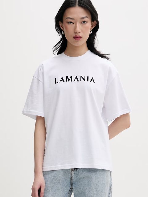 La Mania T-shirt damski bawełniany CHUCK - zdjęcie produktu nr 2