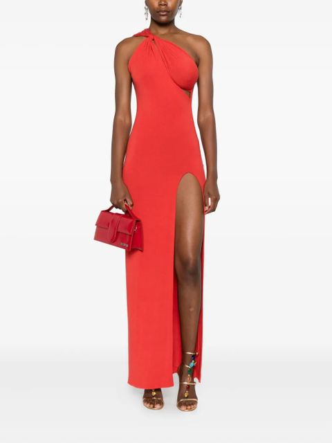 MANURÍ Iman cut-out detail maxi dress - Red