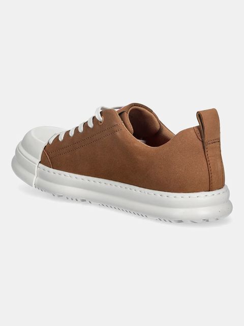 Camper tenisówki nubukowe Junction Runner kolor brązowy K201683-014 - zdjęcie produktu nr 2