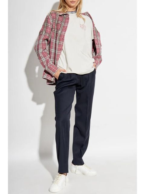 Golden Goose loose-fit straight-leg trousers - Blue - zdjęcie produktu nr 2