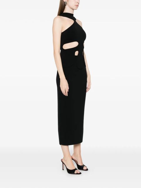 Cult Gaia cut-out midi dress - Black