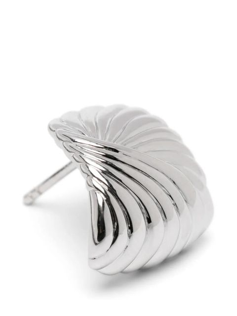 Missoma ripple stud earrings - Silver