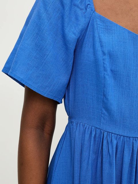 Answear.LAB sukienka z lnem