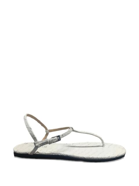 Paris Texas buckle T-strap sandals - Neutrals - zdjęcie produktu nr 1