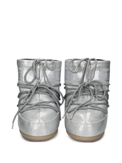 Moon Boot Icon lace-up boots - Silver