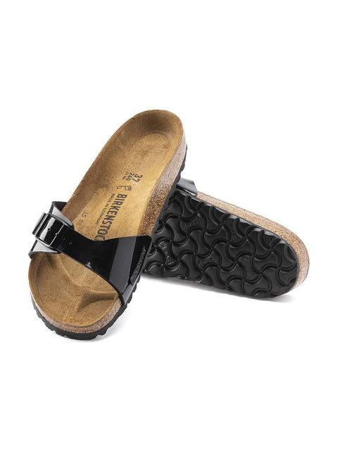 Birkenstock klapki Madrid damskie kolor czarny 040303