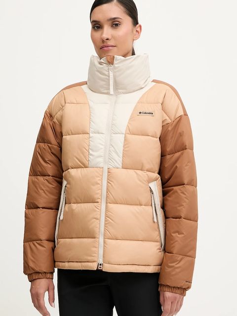 Columbia kurtka Pike Lake kolor brązowy zimowa 2133594 - zdjęcie produktu nr 1