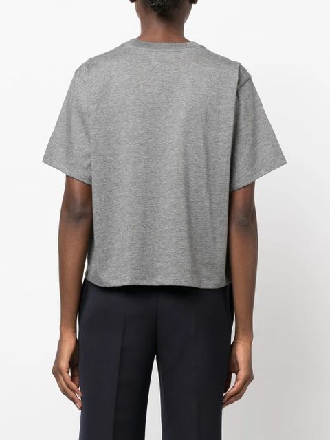 LouLou de Saison crew-neck oversized T-shirt - Grey