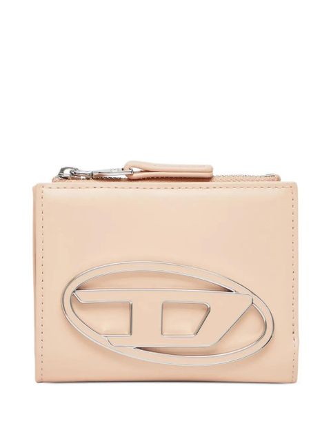 Diesel 1DR logo-plaque zip wallet - Pink - zdjęcie produktu nr 1