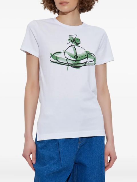 Vivienne Westwood logo-print T-shirt - White - zdjęcie produktu nr 2