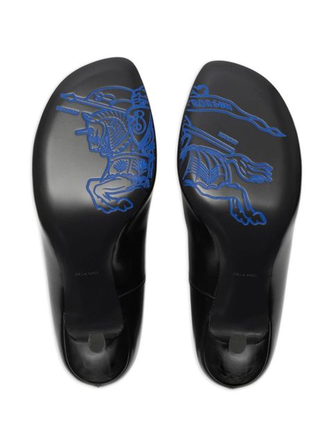 Burberry 85mm Baby leather pumps - Black