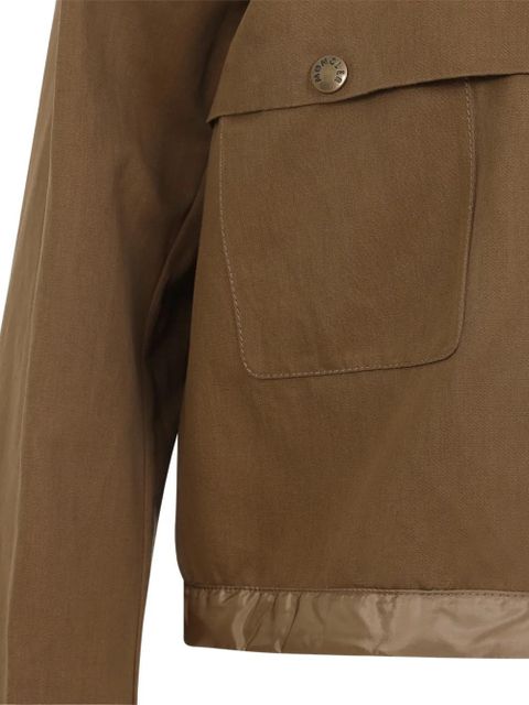 Moncler Aconitum hooded jacket - Brown