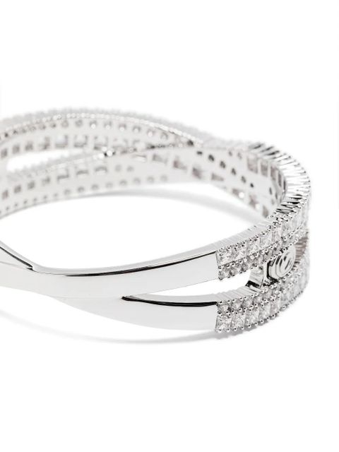 Swarovski Hyperbola cuff bracelet - White - zdjęcie produktu nr 2